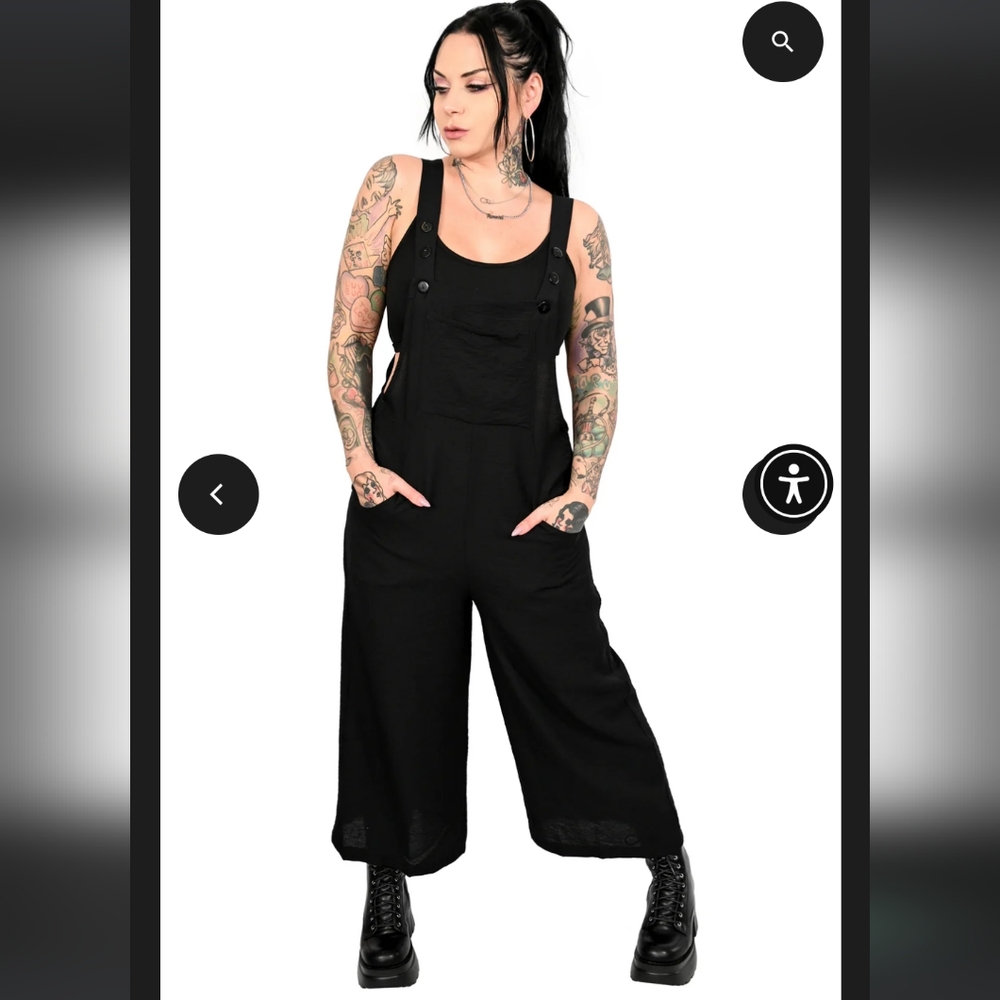 Foxblood Andi Overalls